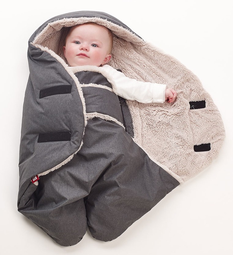 Red Castle Otulacz Rożek Babynomade Tenderness 0-6m Heather Grey