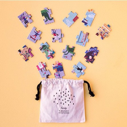 Londji Puzzle Dwustronne Barcelona 36el 3+