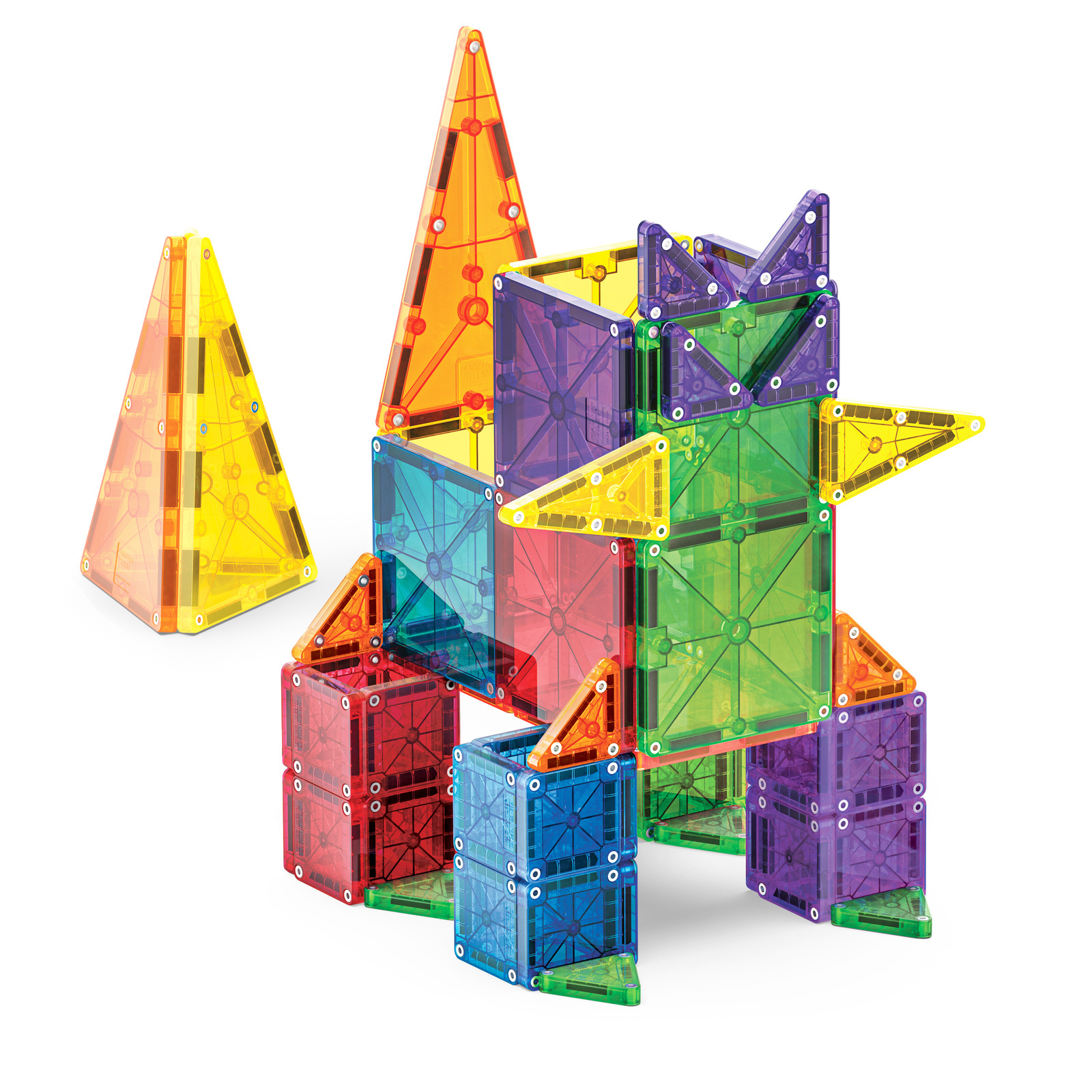 Magna-Tiles Klocki Magnetyczne 62 elementy 3+