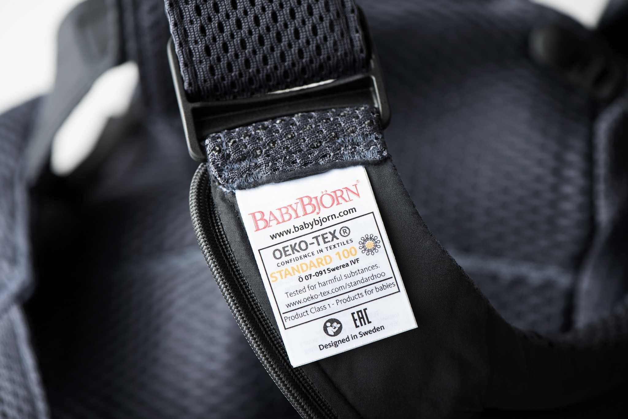 BabyBjorn Nosidełko MOVE 3D Mesh Antracyt 0+