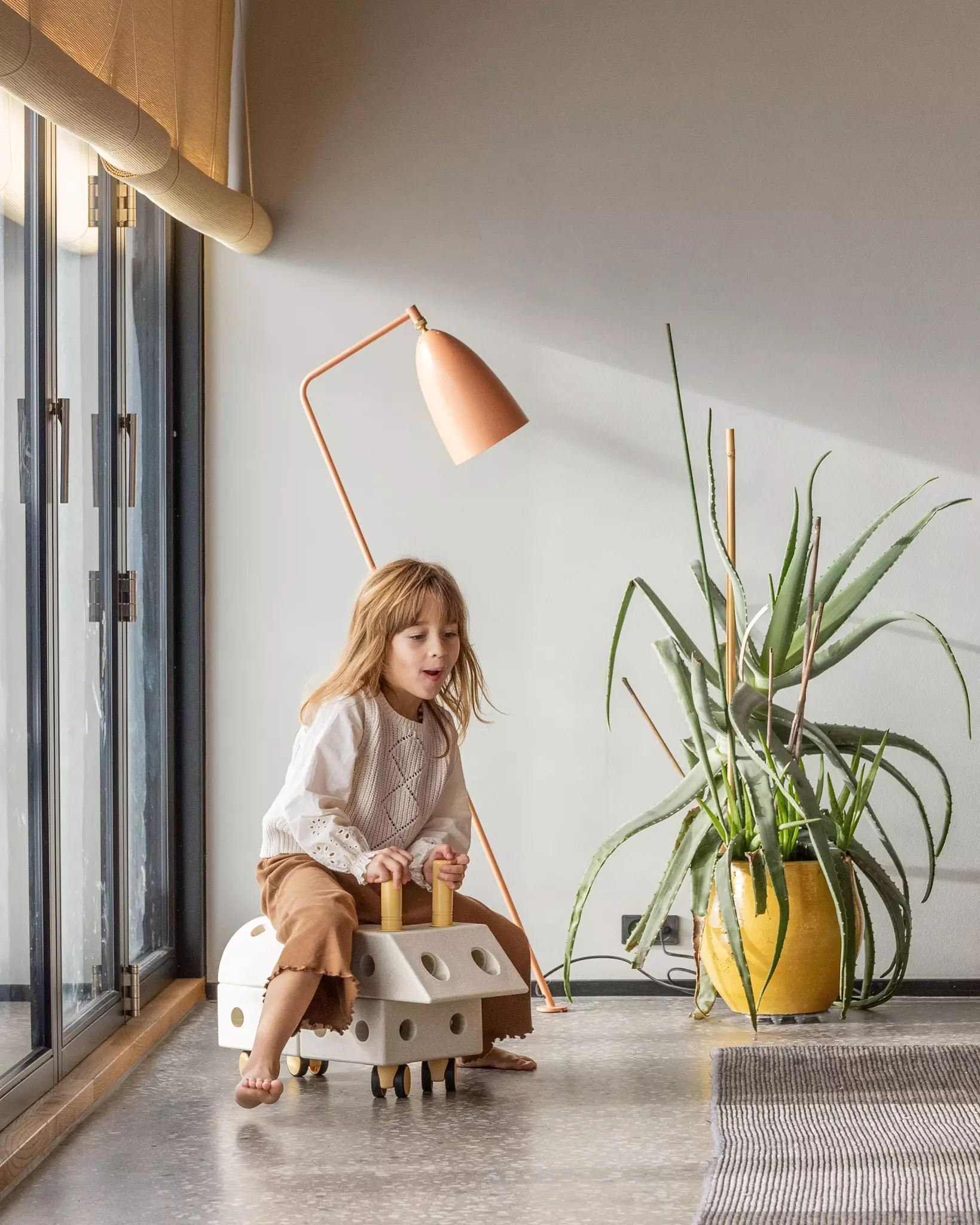 MODU Explorer Set - Klocki Motoryczne Piaskowy Szary 0-6 lat