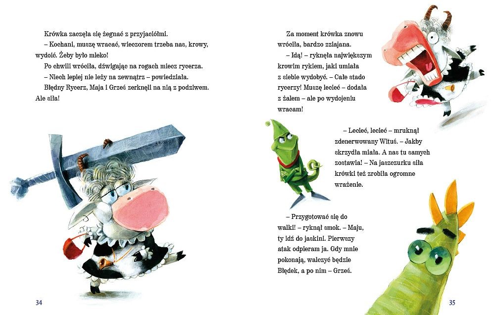 Bajka "O smoku, który lubił krówki" Elżbieta Pałasz 4+ | Książka