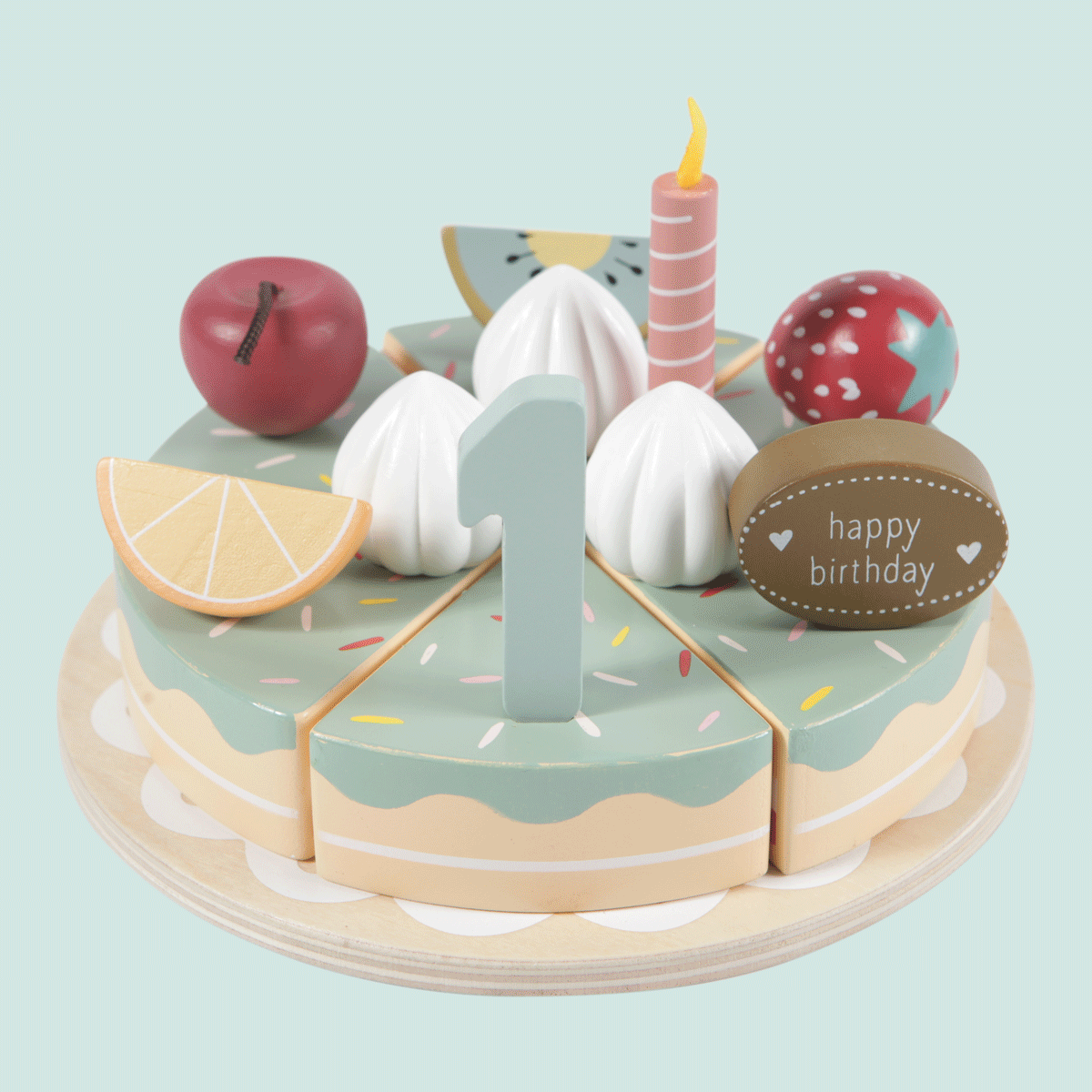 Little Dutch, Drewniany torcik urodzinowy