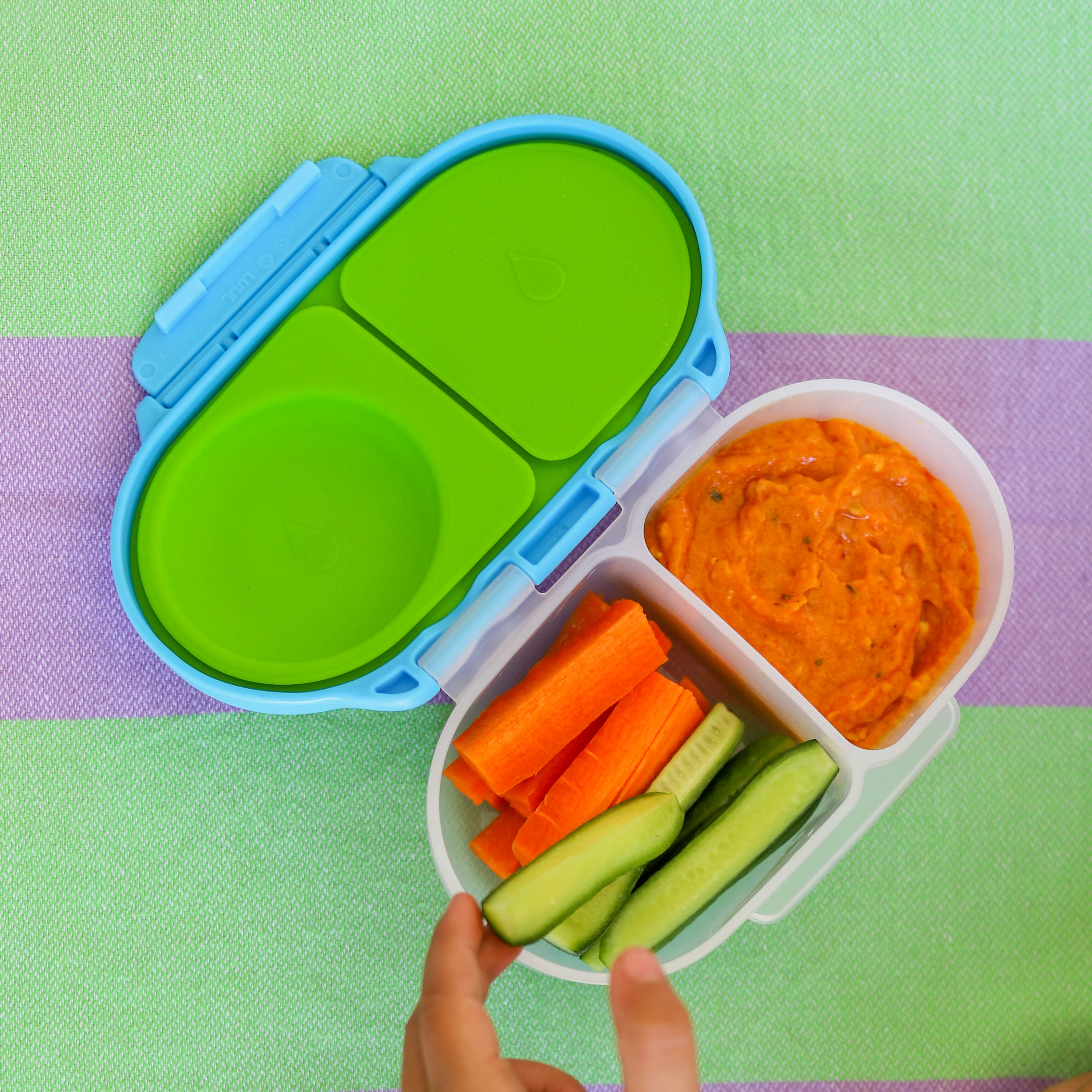 B.Box Pojemnik na przekąski Snackbox Lemon Sherbet | 0+