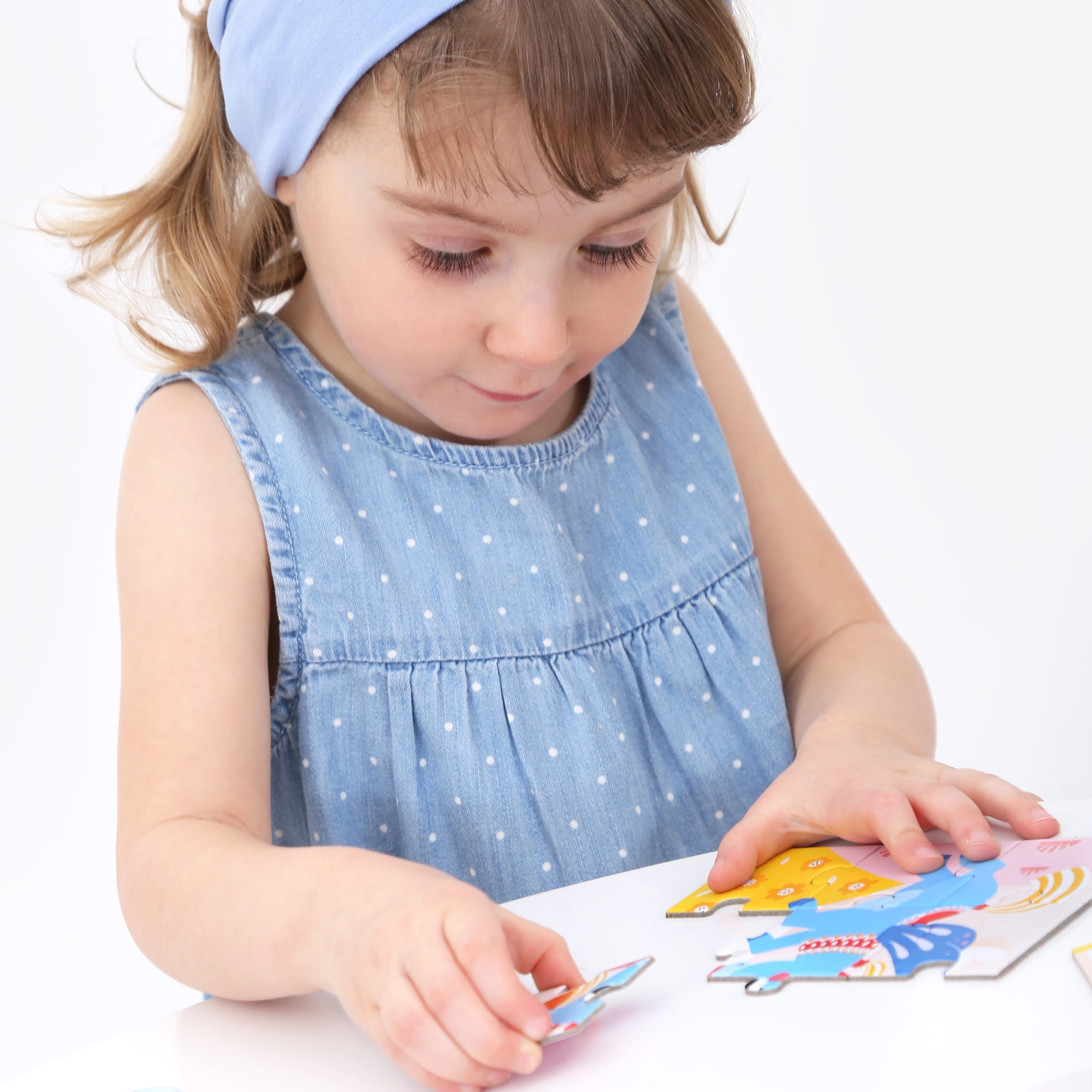 Czuczu Puzzle Układam Koniki 20el 2+