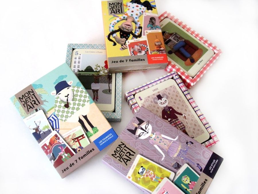 Gra karciana 7 Rodzin "Les Styles" 42 karty