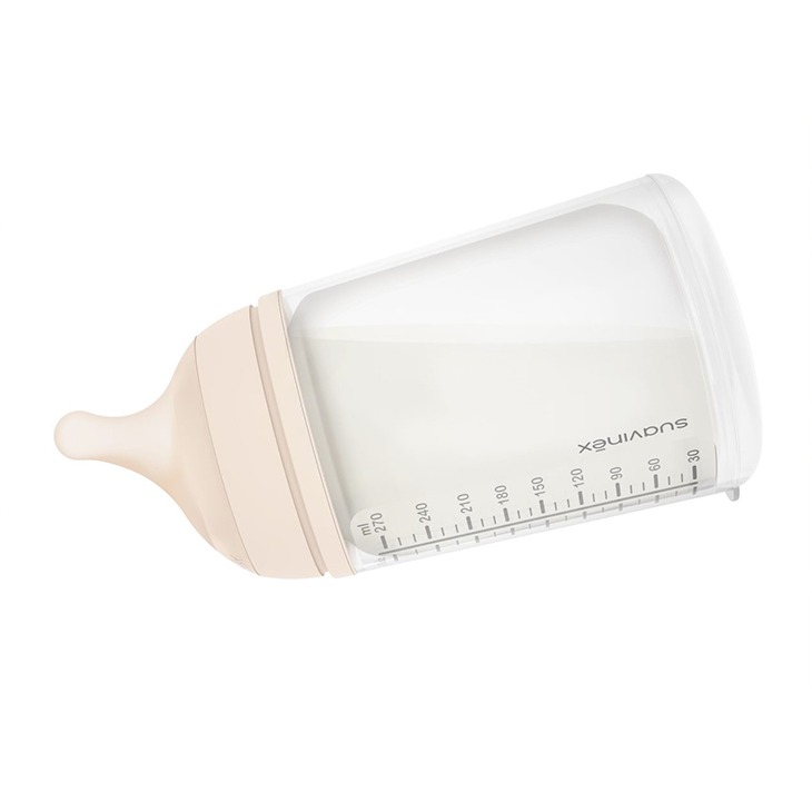 Suavinex Butelka Regulowany Przepływ ZERO ZERO 180ml 0+