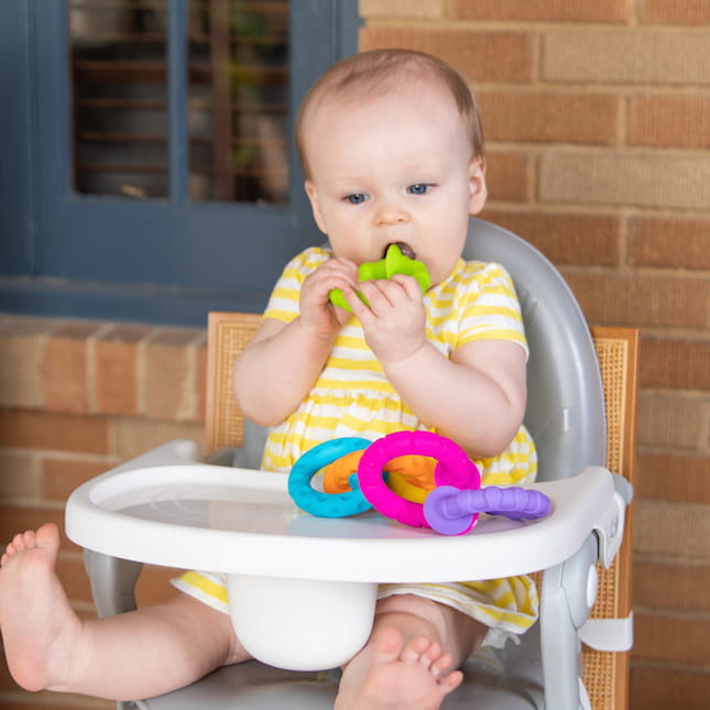 Fat Brain Toys PipSquigz Ringlets Przyssawki Kółeczka 12m+