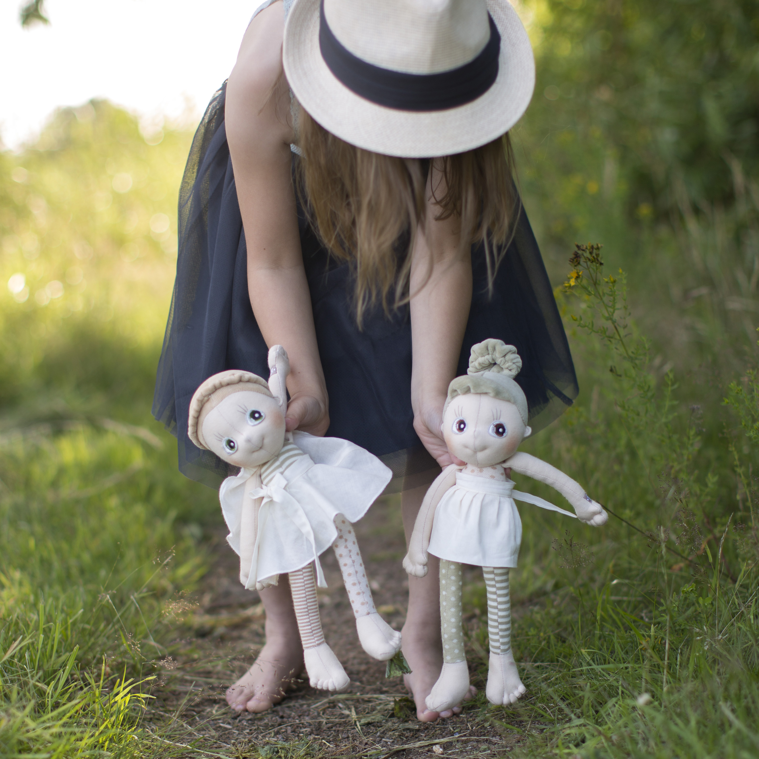 Pierwsza lalka przytulanka Iris – miękka EcoBuds | Rubens Barn