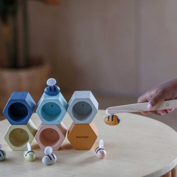 Plan Toys Plaster miodu z pszczółkami 3+ | Edukacyjna Zabawka