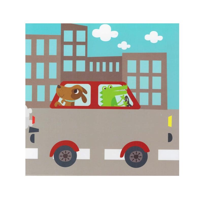 Apli Kids Zestaw Magnesów Miasto 3+ lat