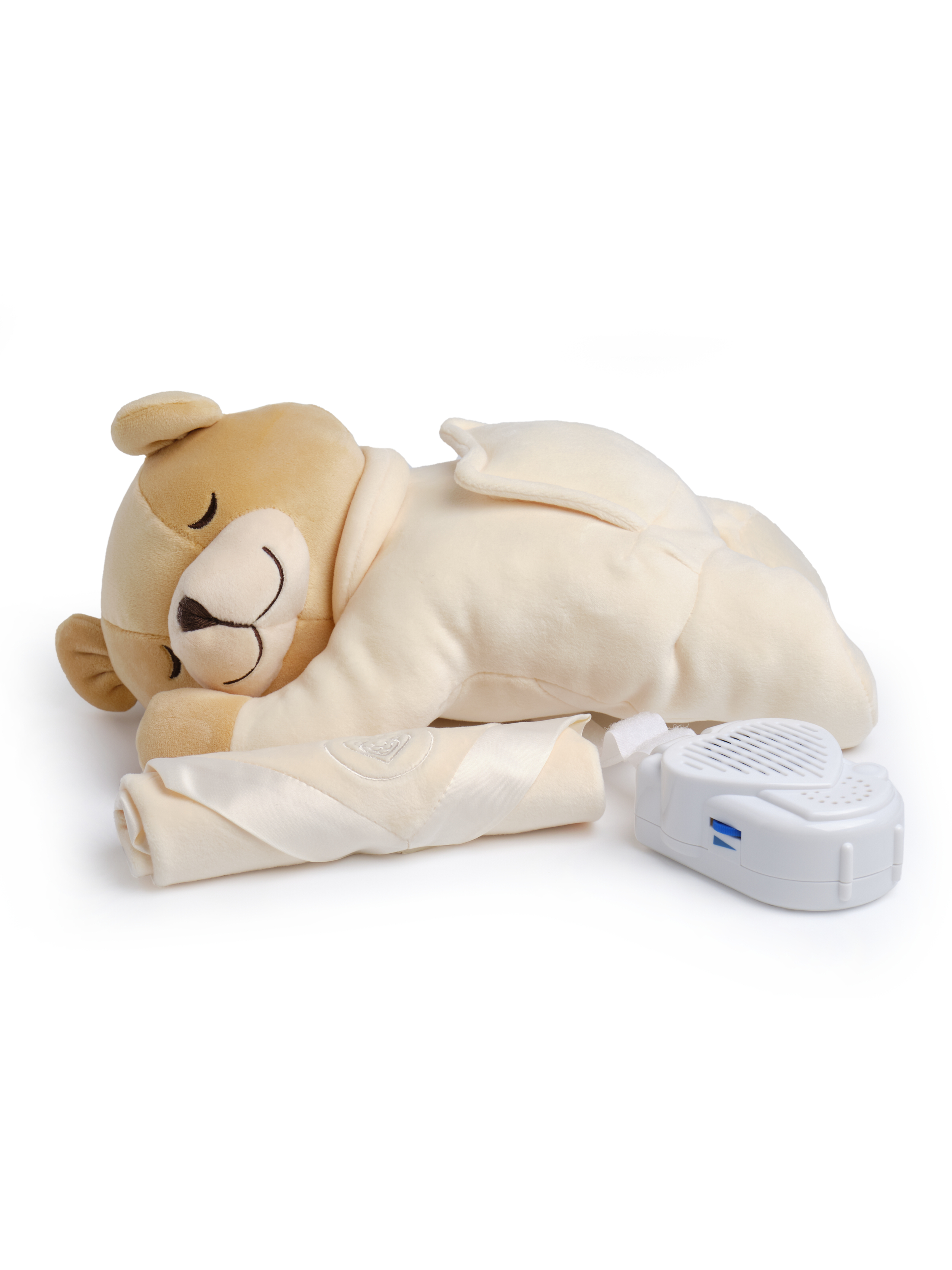Miś szumiący Prince Lionheart z funkcją usypiania - kremowy