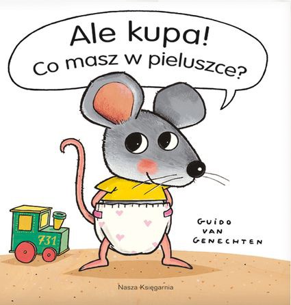 Lalka "Ale kupa, co masz w pieluszce" 30cm 18m+