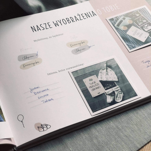 Snap the moment Album Moja Historia - Pamiątka Dzieciństwa 0+