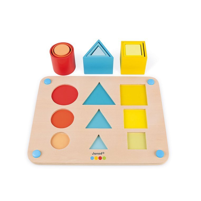 Janod Układanka Objętości Essentiel 18m+