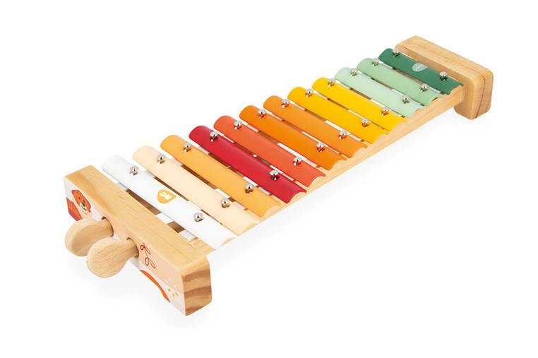 Janod Cymbałki Sunshine Metalowe 12 Tonów 18m+