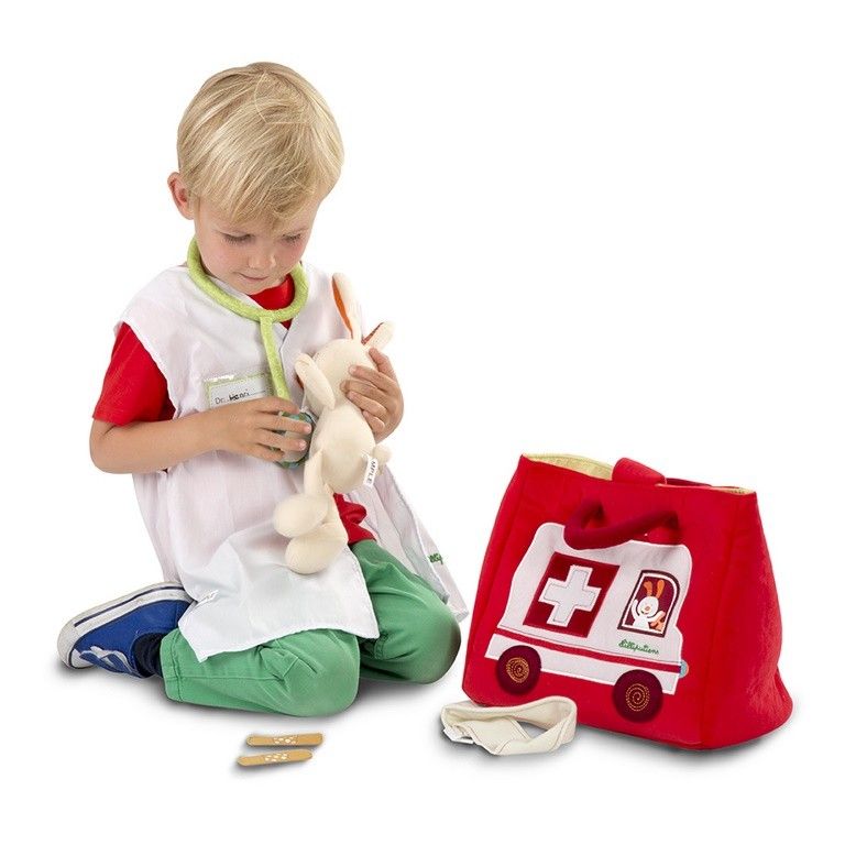 Lilliputiens Karetka Mały Lekarz 18m+