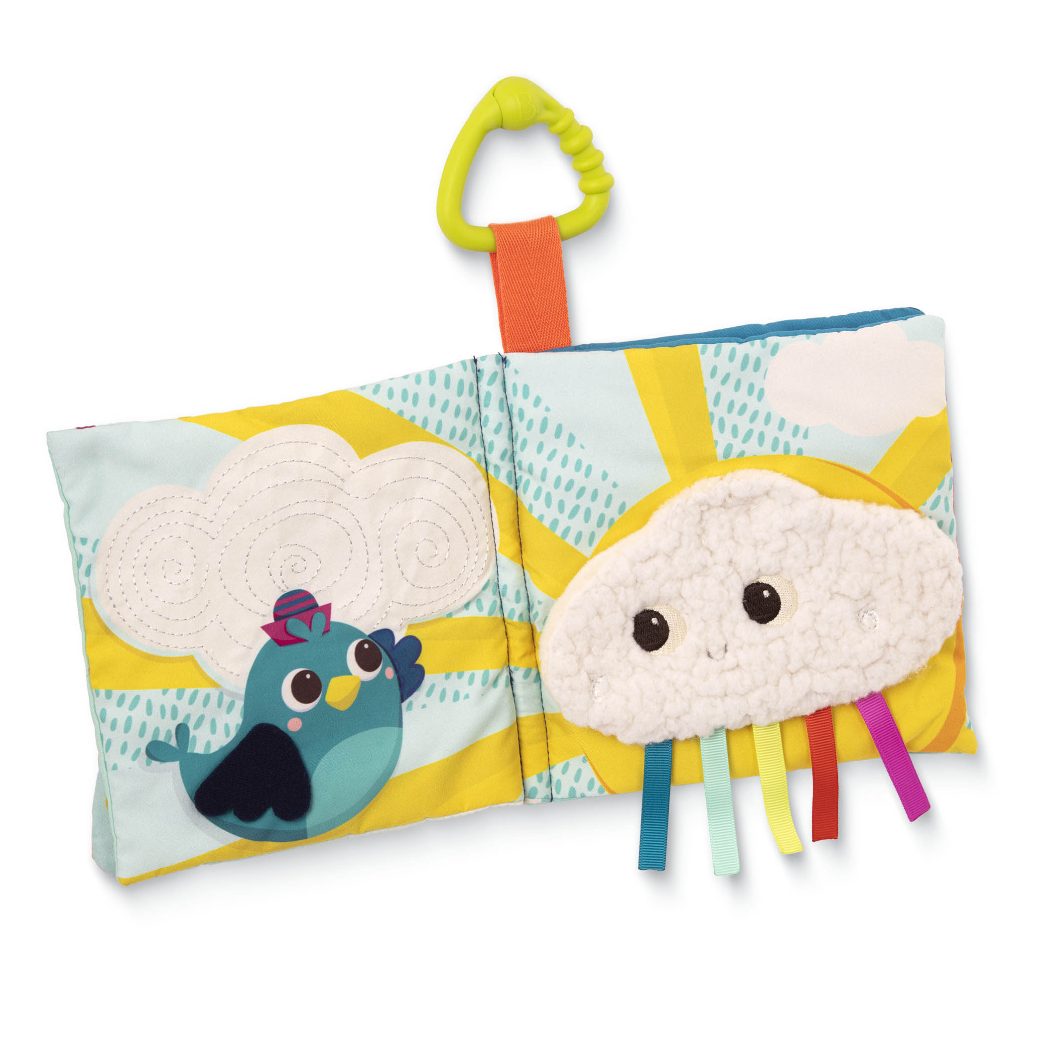 Btoys Książeczka Sensoryczna Rainbow Sunshine 6m+