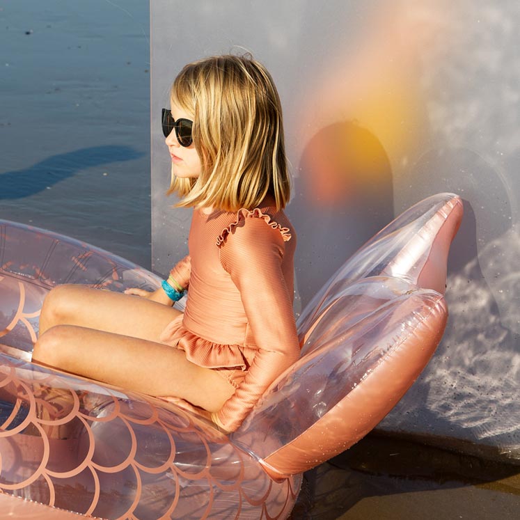 Ki ET LA Okulary Buzz Neon pink 6-9 lat