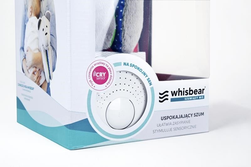 Szumiący Miś Whisbear CRYsensor Arbuzowy 0+ | Fabryka Wafelków