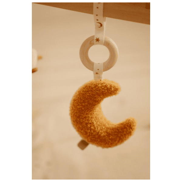 Little Dutch Pałąk Interaktywny Newborn Naturals Drewniany 0-6m