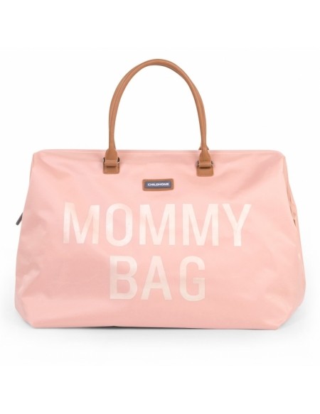 Childhome Torba podróżna Mommy Bag różowa