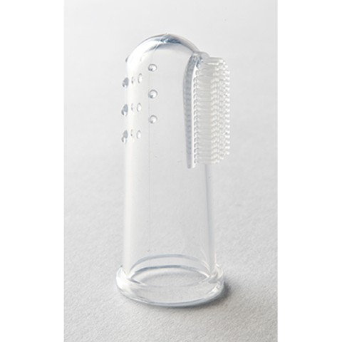 Silikonowa szczoteczka na palec - Higiena Jamy Ustnej 0m+