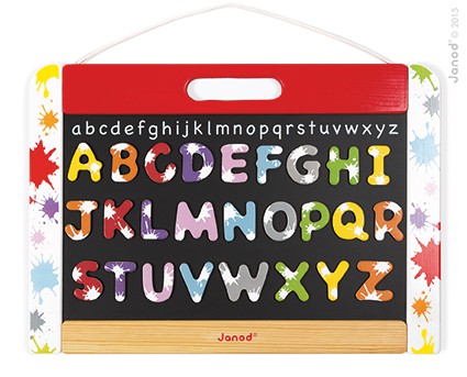 Janod Tablica wisząca 3w1 - Edukacyjna, Od 3 lat