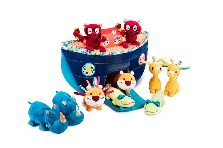 Lilliputiens Arka Noego ze zwierzątkami 10 szt. od 18m+