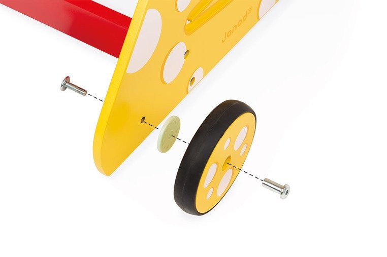 Janod Pchacz Edukacyjny Kot 12-36m