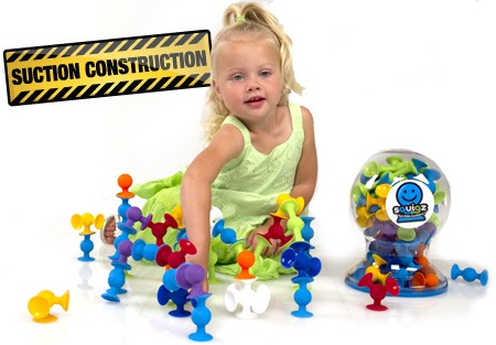 Squigz Zestaw Duży Przyssawki Edukacyjne 3+