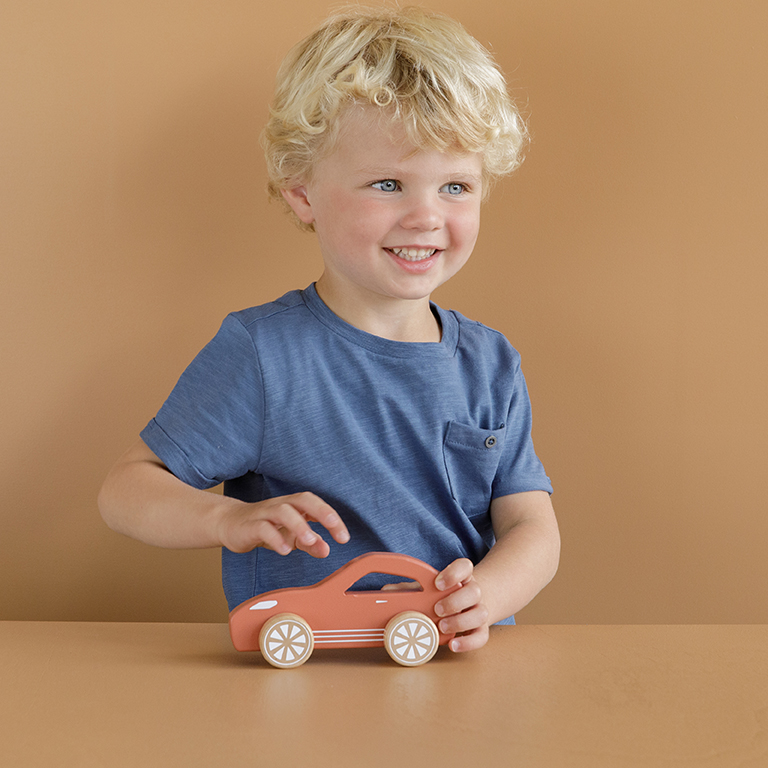 Little Dutch Autko Sportowe Drewniane 12m+