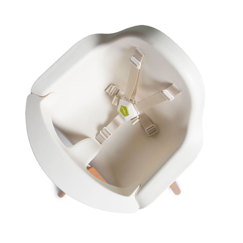 Childhome, Krzesełko do karmienia Evolu 2 ONE80 Natural/White