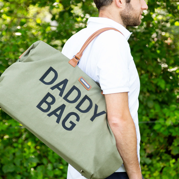 Childhome Torba Daddy Bag Canvas Khaki | Torba dla Taty