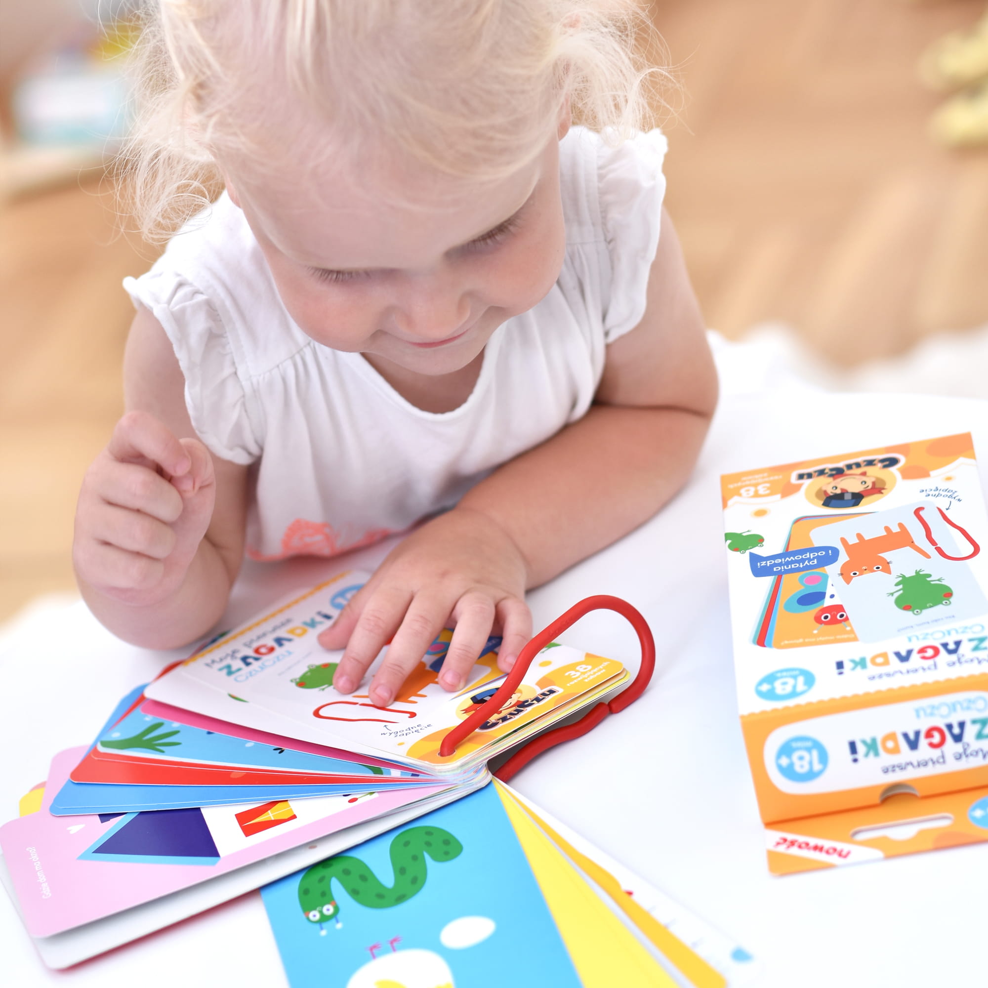 Moje Pierwsze Zagadki Czuczu Edukacyjna Książeczka 2+