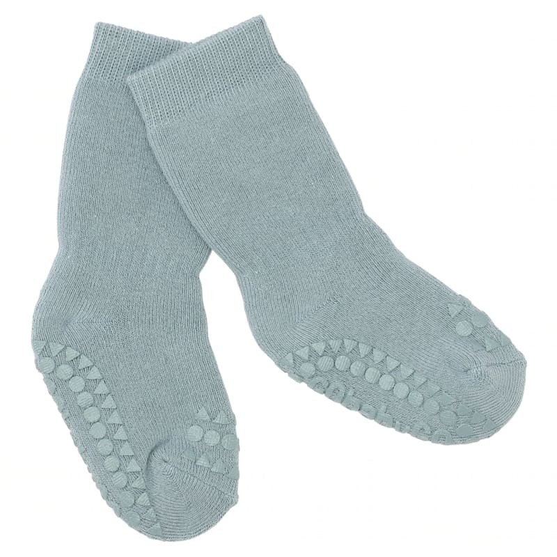 GoBabyGo Skarpetki Antypoślizgowe Dusty Blue 1-2 lat