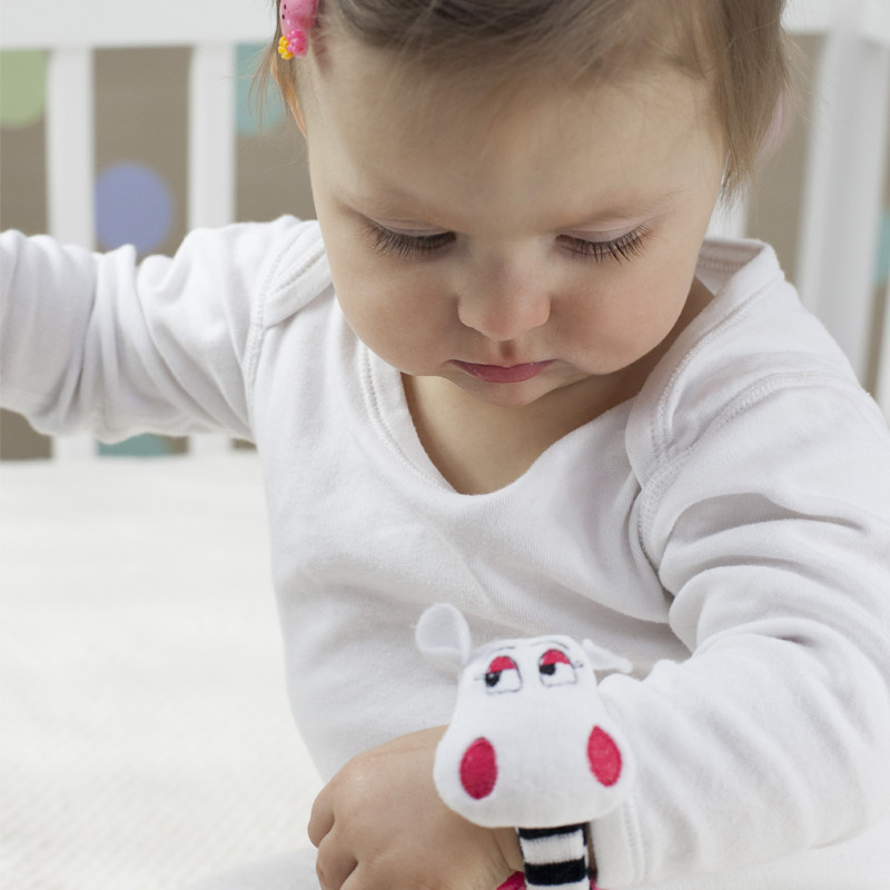 Mom's Care Grzechotka Panda Kontrastowa 0+