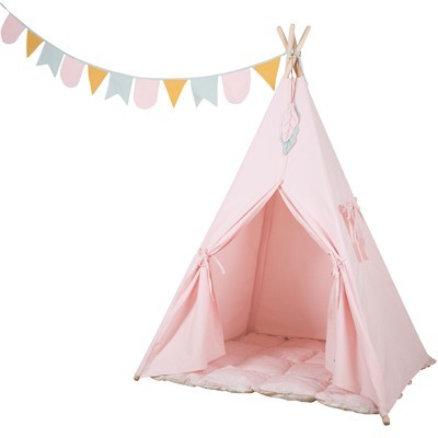 Little Dutch Namiot Tipi Różowy dla Dzieci 1+