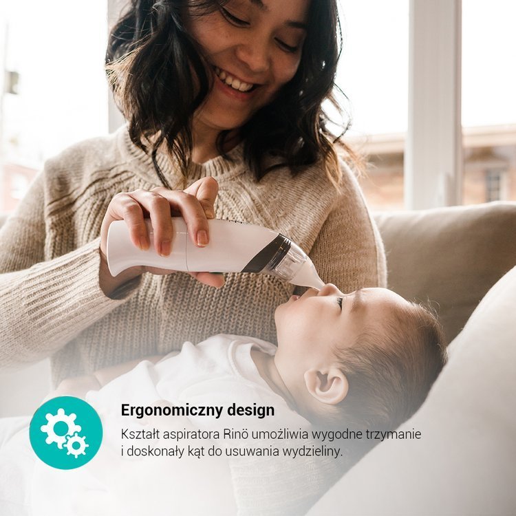 Bblüv, Elektryczny aspirator do nosa na baterie, Rinö