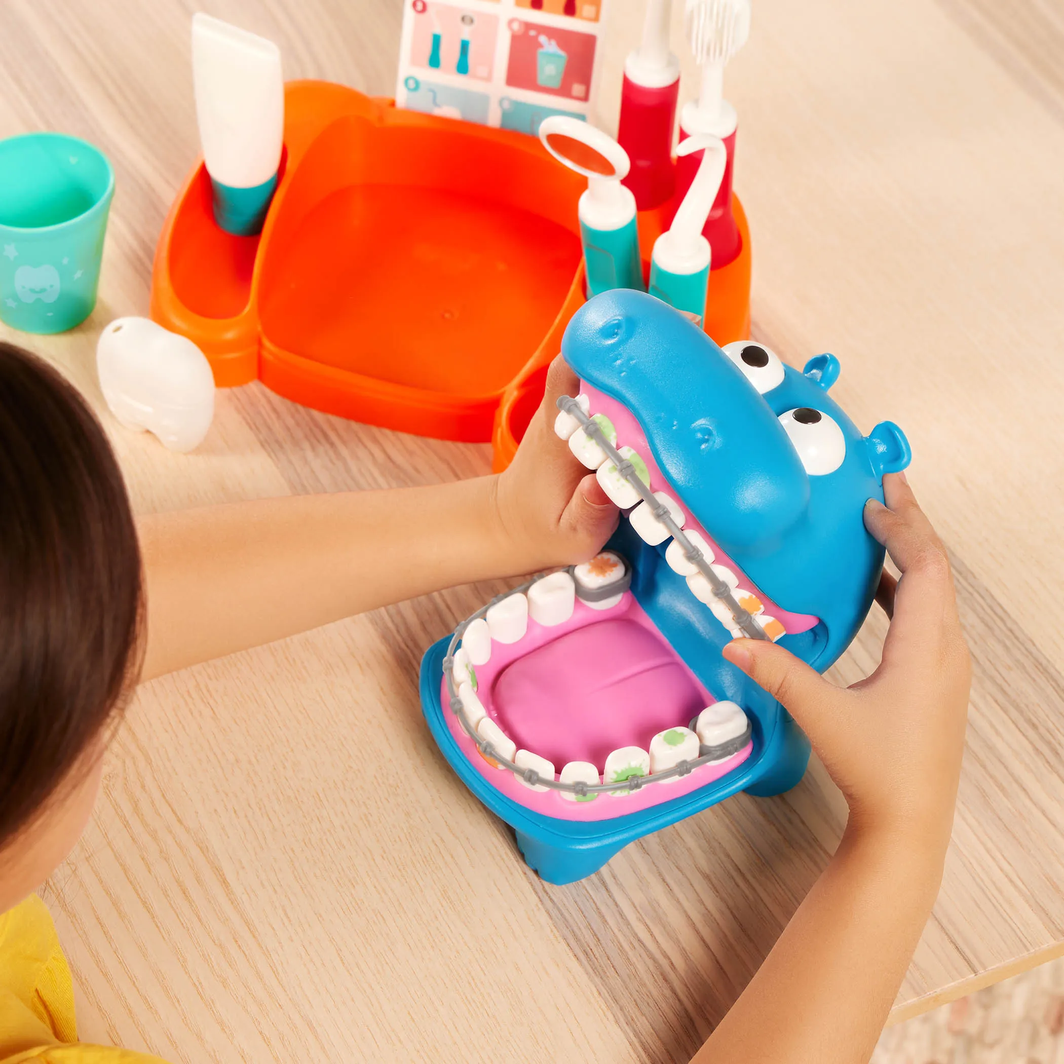 Interaktywny Hipodonta do Nauki Higieny Jamy Ustnej dla Dzieci