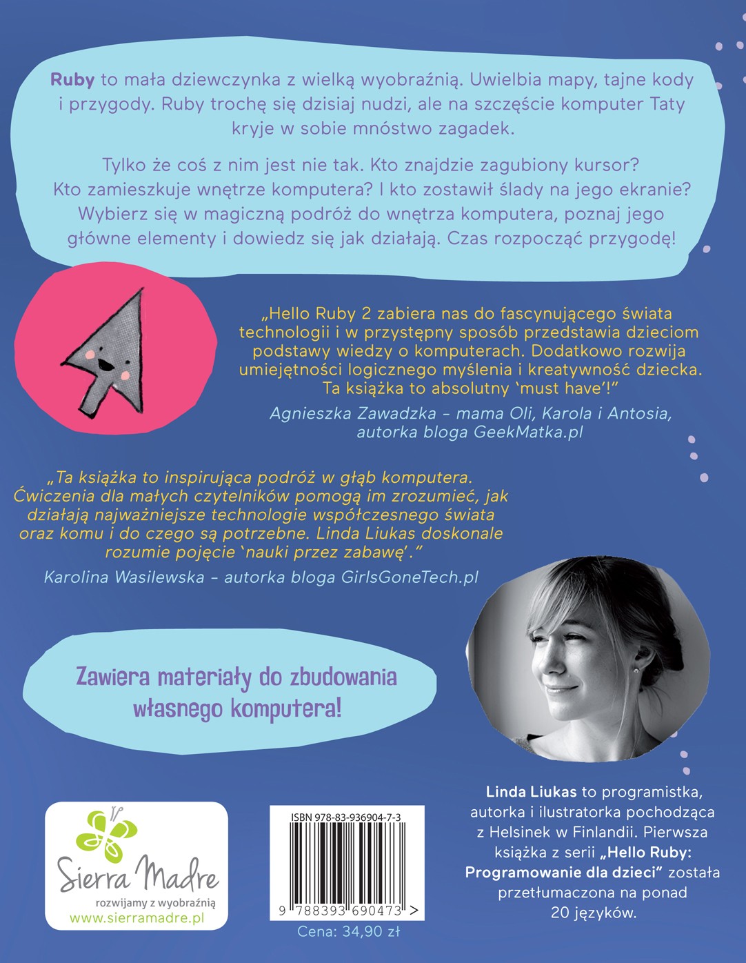 Hello Ruby Poznaj wnętrze komputera Liukas Linda 6+