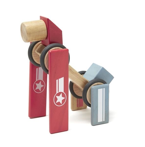 Tegu, Drewniane klocki magnetyczne STUNT TEAM Daredevil