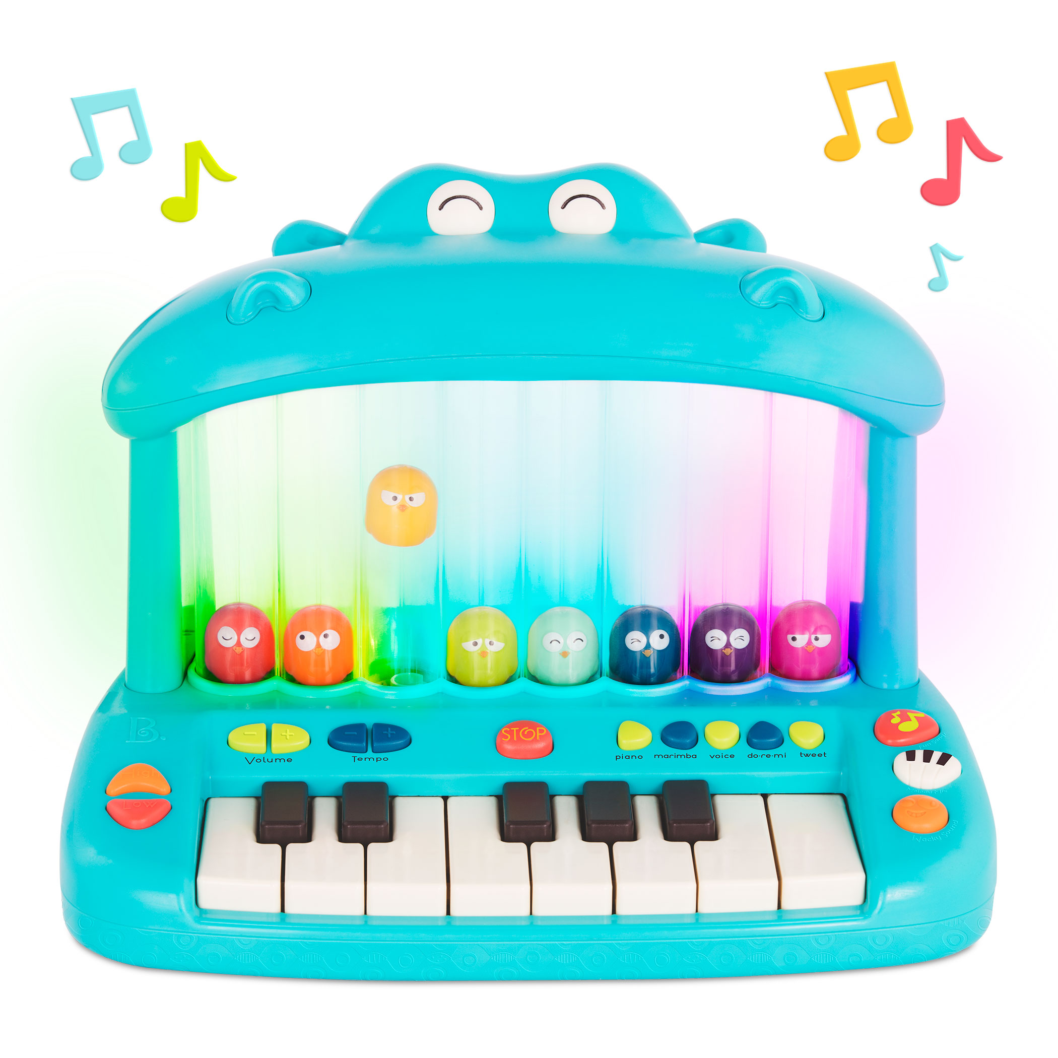 Btoys Hipopotam Pianinko Interaktywne dla Dzieci 12m+