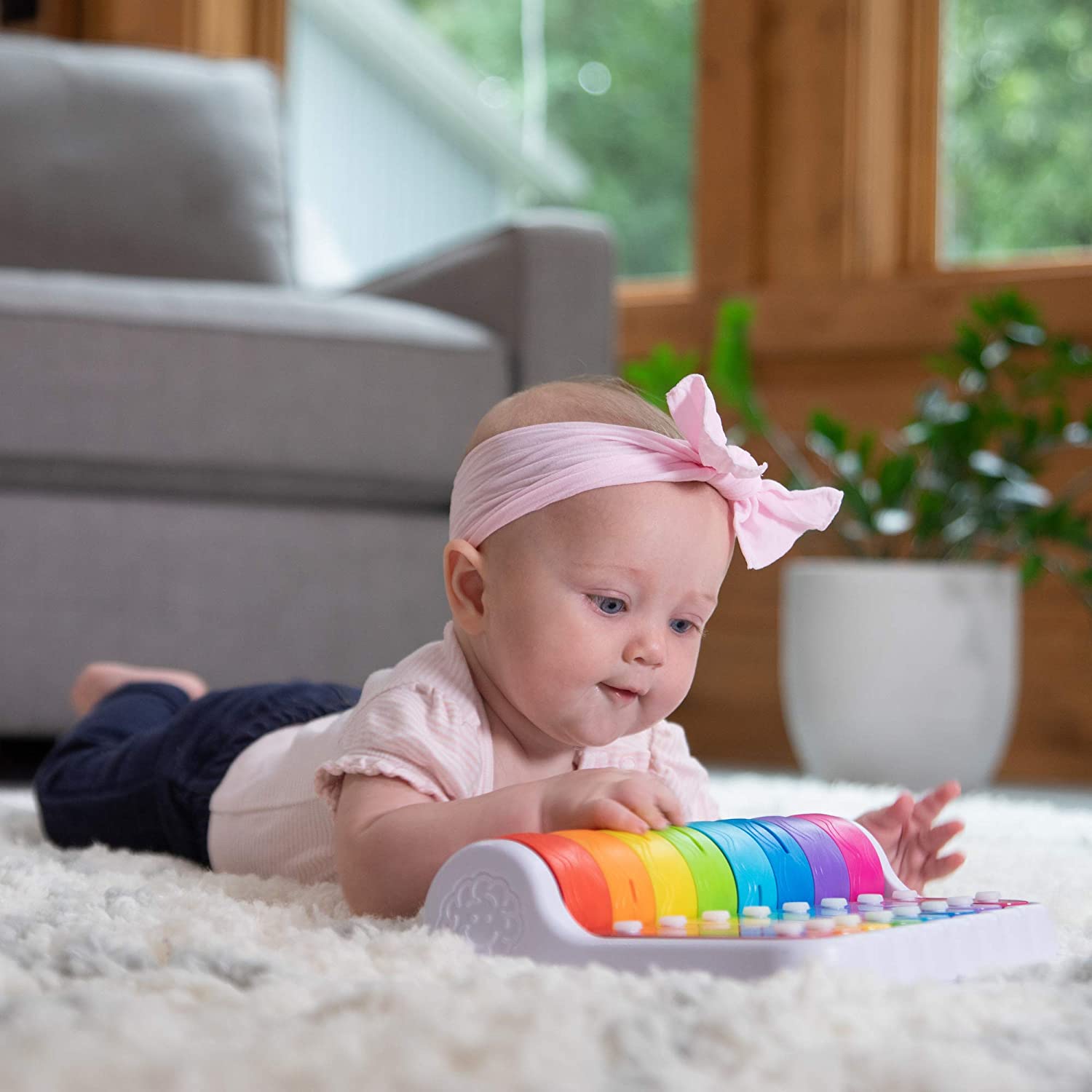 Fat Brain Toys Dzwonki Rock N'Roller Piano 18m+