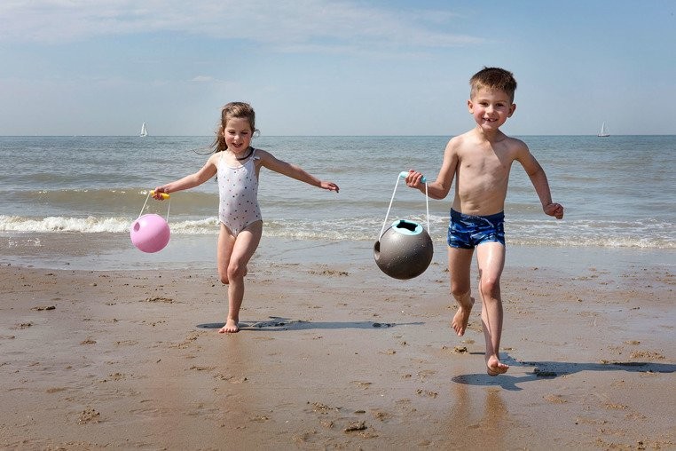 Quut Wiaderko Mini Ballo Sweet Pink+Yellow 12m+