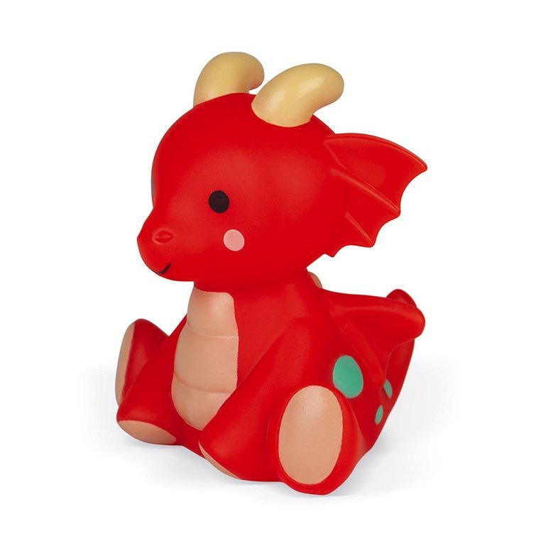 Janod, Zestaw figurek do kąpieli Rycerz i świecący smok 10 m+