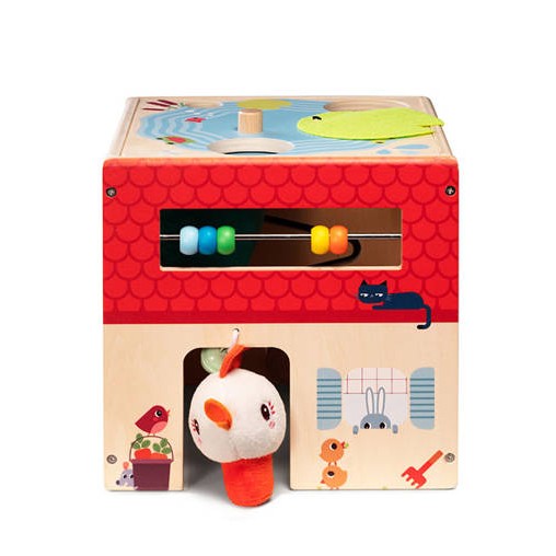 Lilliputiens Kostka Wielofunkcyjna Farma 12m+