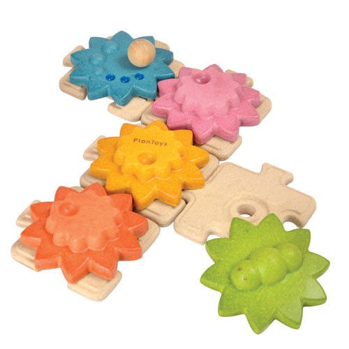 Plan Toys Puzzle Koła Zębate Standard 18m+