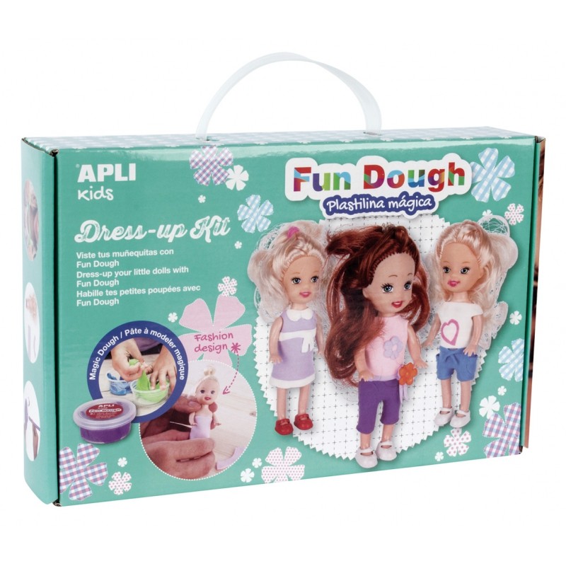 Apli Kids Zestaw Stylizacja 3 Laleczki Masa 3+