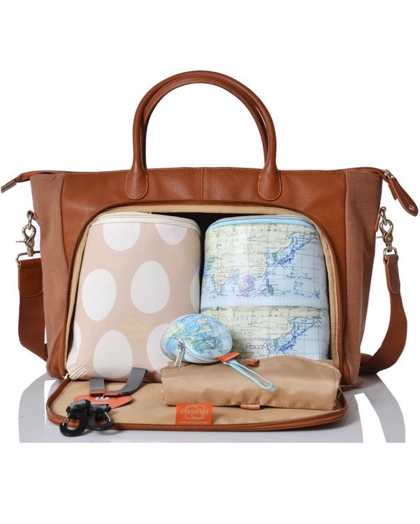 PacaPod Torba dla mamy Fortuna - Skórzana, 19l+ | Fabryka Wafelków